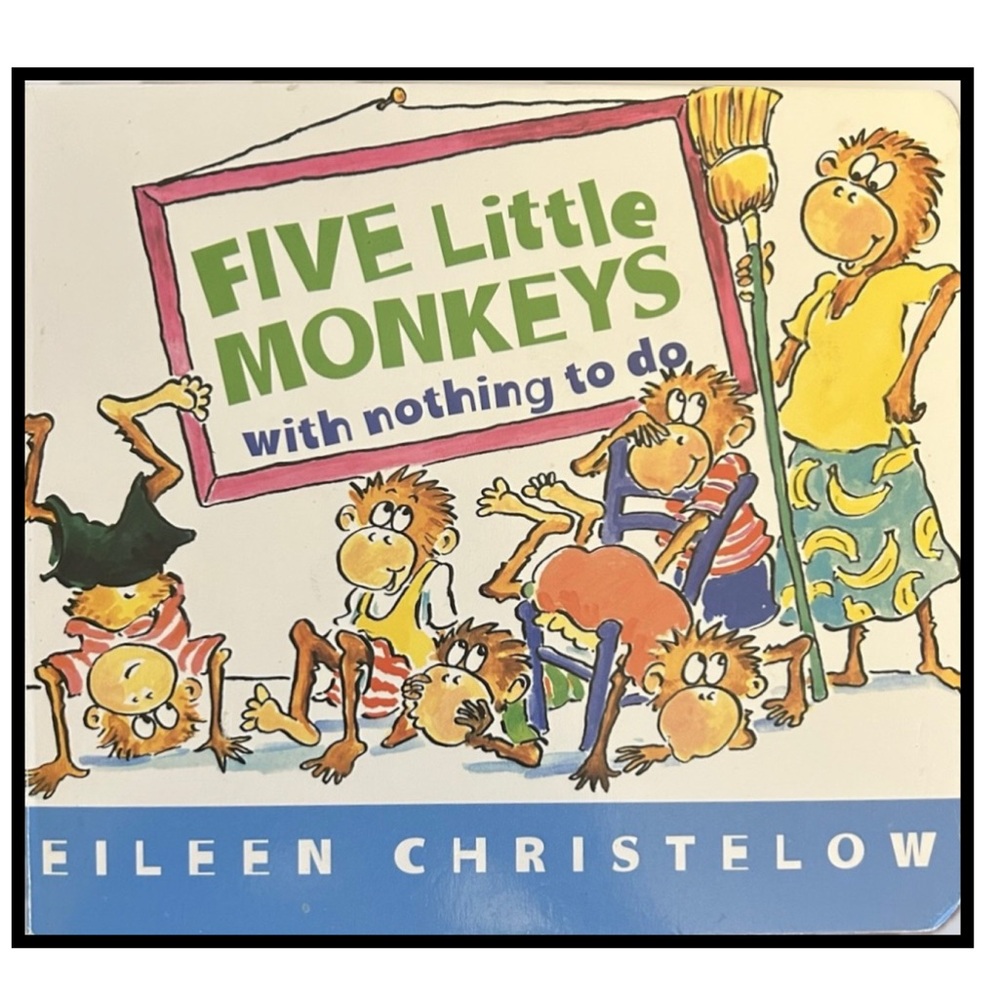 BUNDLE & SAVE🎉 Five Little Monkeys Board Book